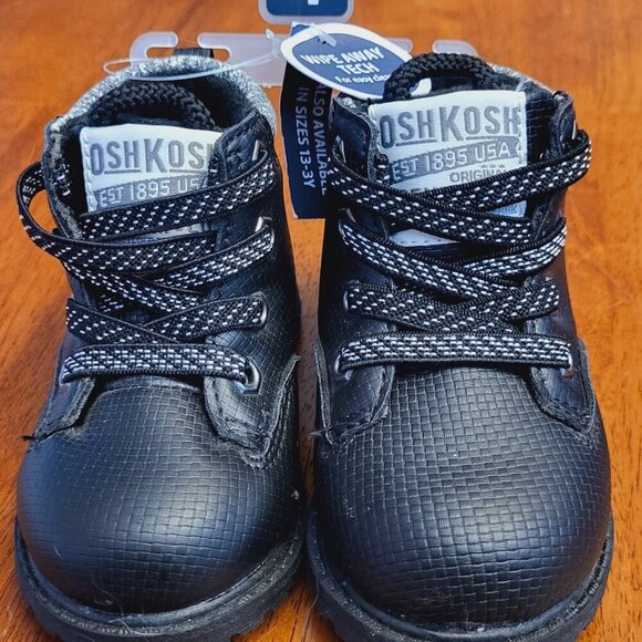Oshkosh ~ Sz 4M Infant ~ High Top Boots ~ NWT - Picture 2 of 6